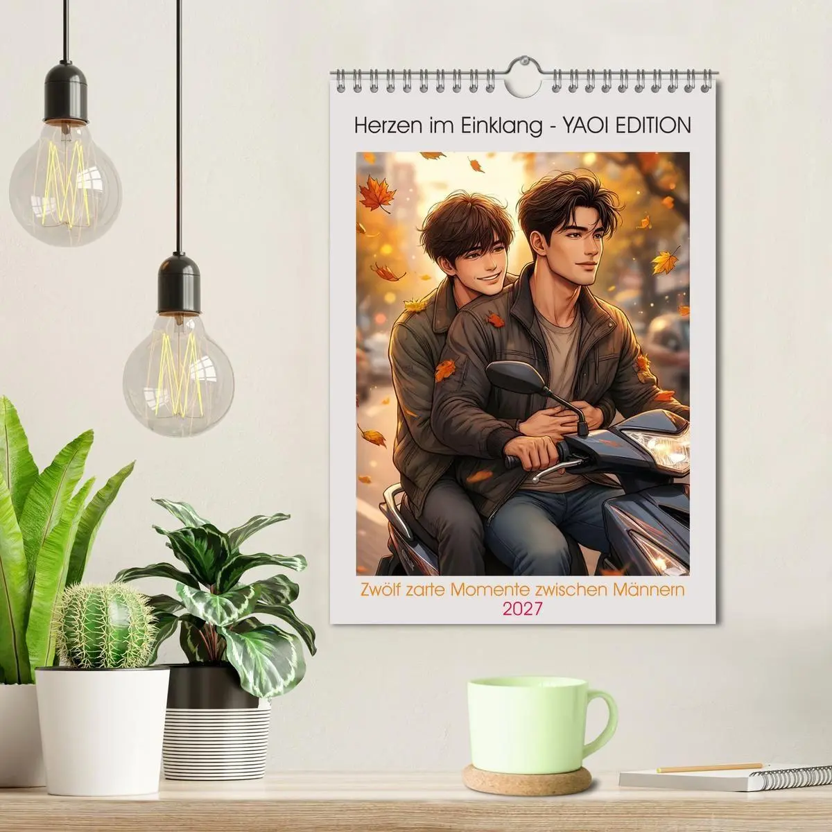 Bild: 9783516773613 | Herzen im Einklang - YAOI EDITION (Wandkalender 2027 DIN A4 hoch),...