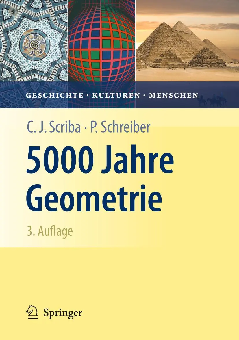 Cover: 9783642023613 | 5000 Jahre Geometrie | Geschichte, Kulturen, Menschen | Buch | Deutsch Cover: 9783642023613 | 5000 Jahre Geometrie | Geschichte, Kulturen, Menschen | Buch | Deutsch