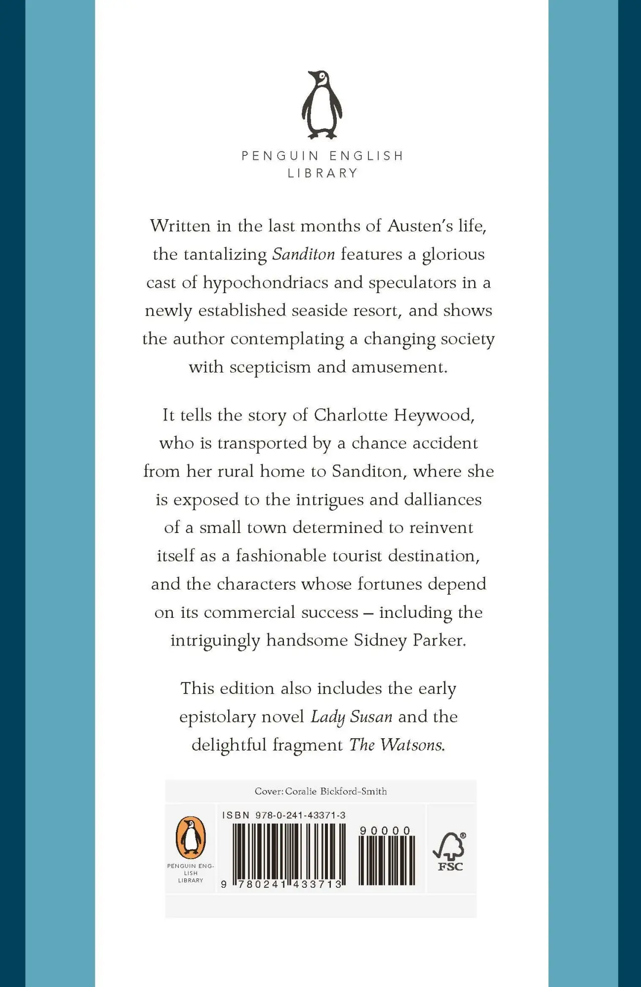 Rückseite: 9780241433713 | Sanditon | with Lady Susan and The Watson | Jane Austen | Taschenbuch