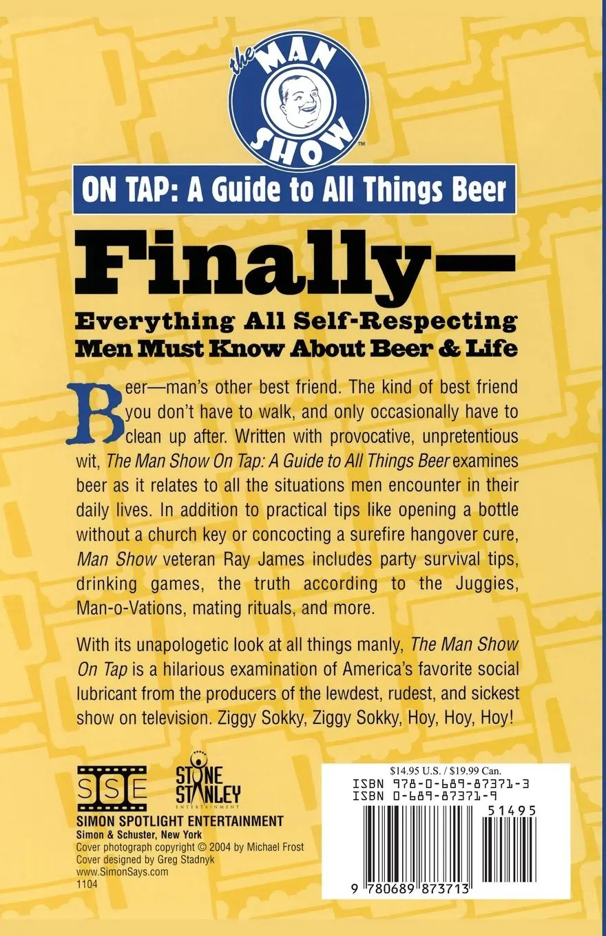 Rückseite: 9780689873713 | The Man Show on Tap | A Guide to All Things Beer | Ray James | Buch