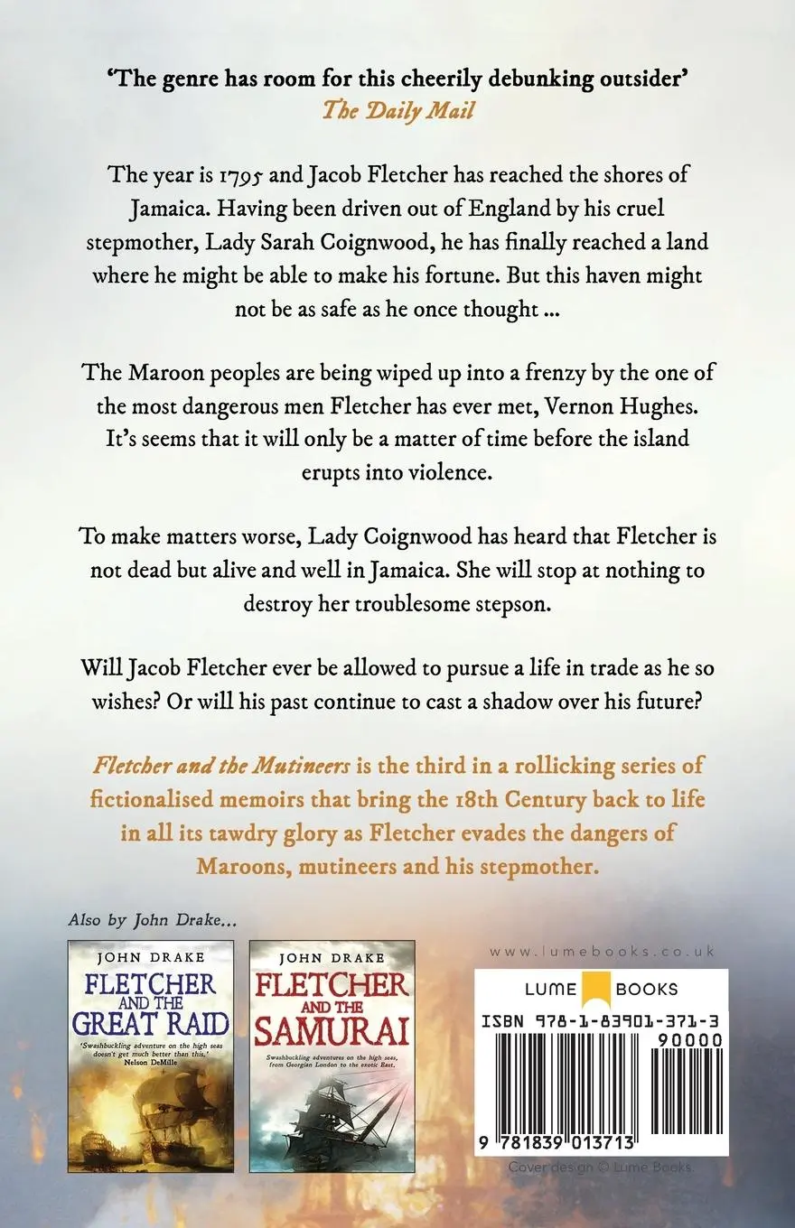 Rückseite: 9781839013713 | Fletcher and the Mutineers | John Drake | Taschenbuch | Englisch