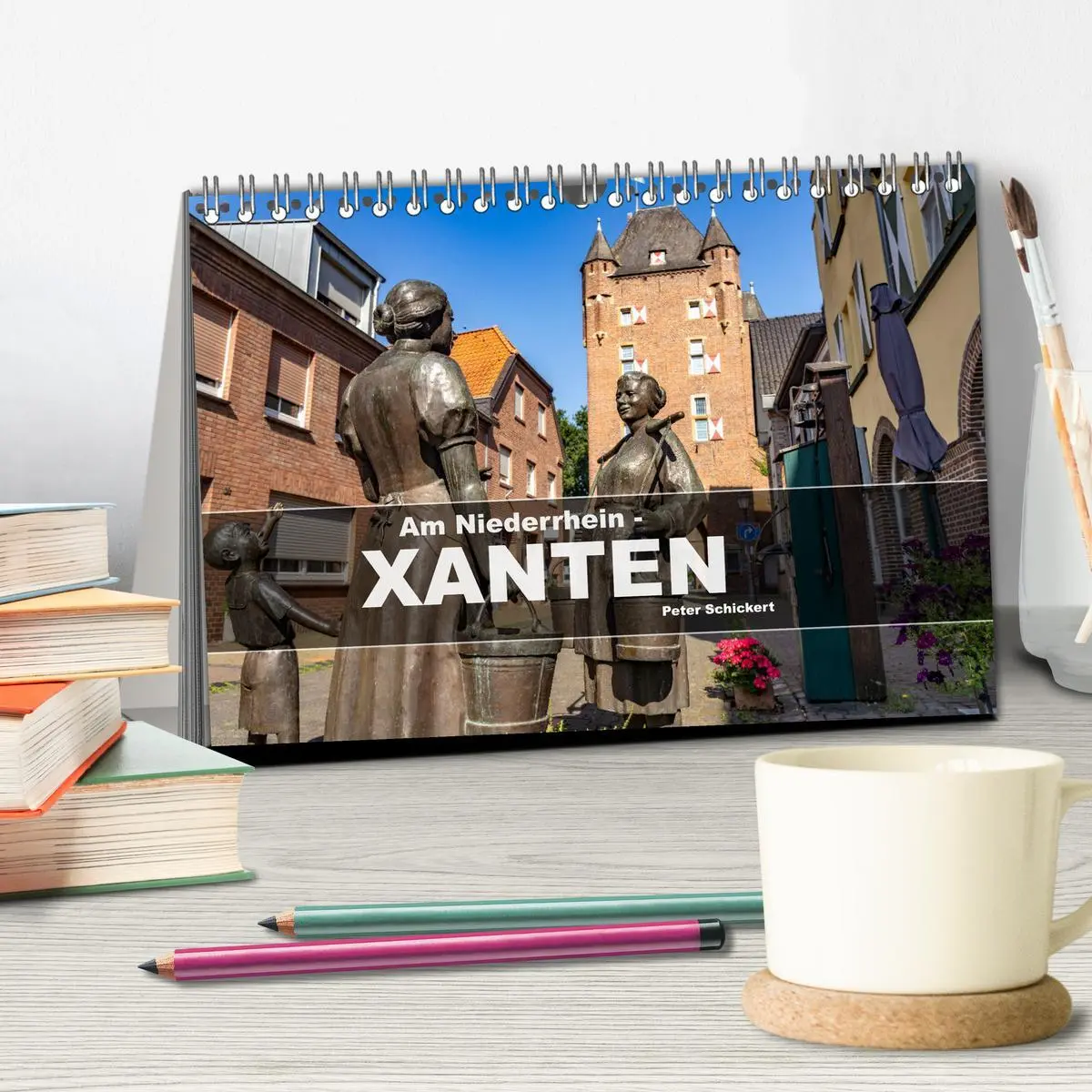 Bild: 9783457363713 | Am Niederrhein - Xanten (Tischkalender 2026 DIN A5 quer), CALVENDO...