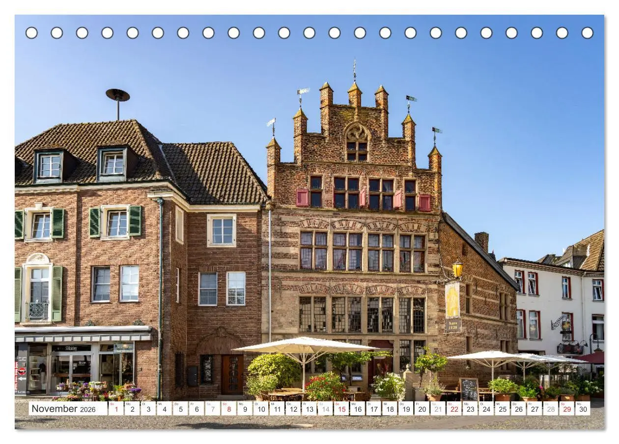 Bild: 9783457363713 | Am Niederrhein - Xanten (Tischkalender 2026 DIN A5 quer), CALVENDO...