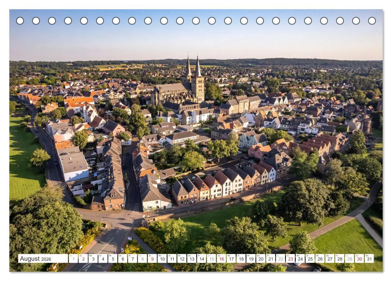 Bild: 9783457363713 | Am Niederrhein - Xanten (Tischkalender 2026 DIN A5 quer), CALVENDO...