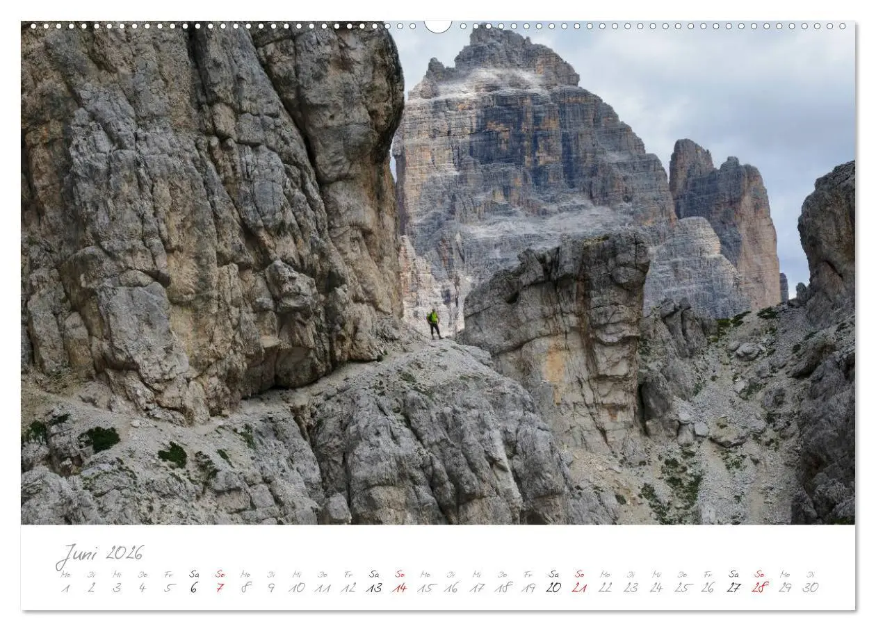 Bild: 9783457983713 | Süchtig nach den Dolomiten (Wandkalender 2026 DIN A2 quer),...