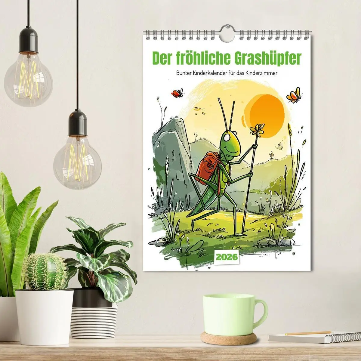 Bild: 9783516693713 | Der fröhliche Grashüpfer - bunter Kinderkalender für das...