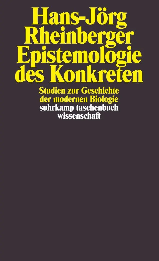 Cover: 9783518293713 | Epistemologie des Konkreten | Hans-Jörg Rheinberger | Taschenbuch