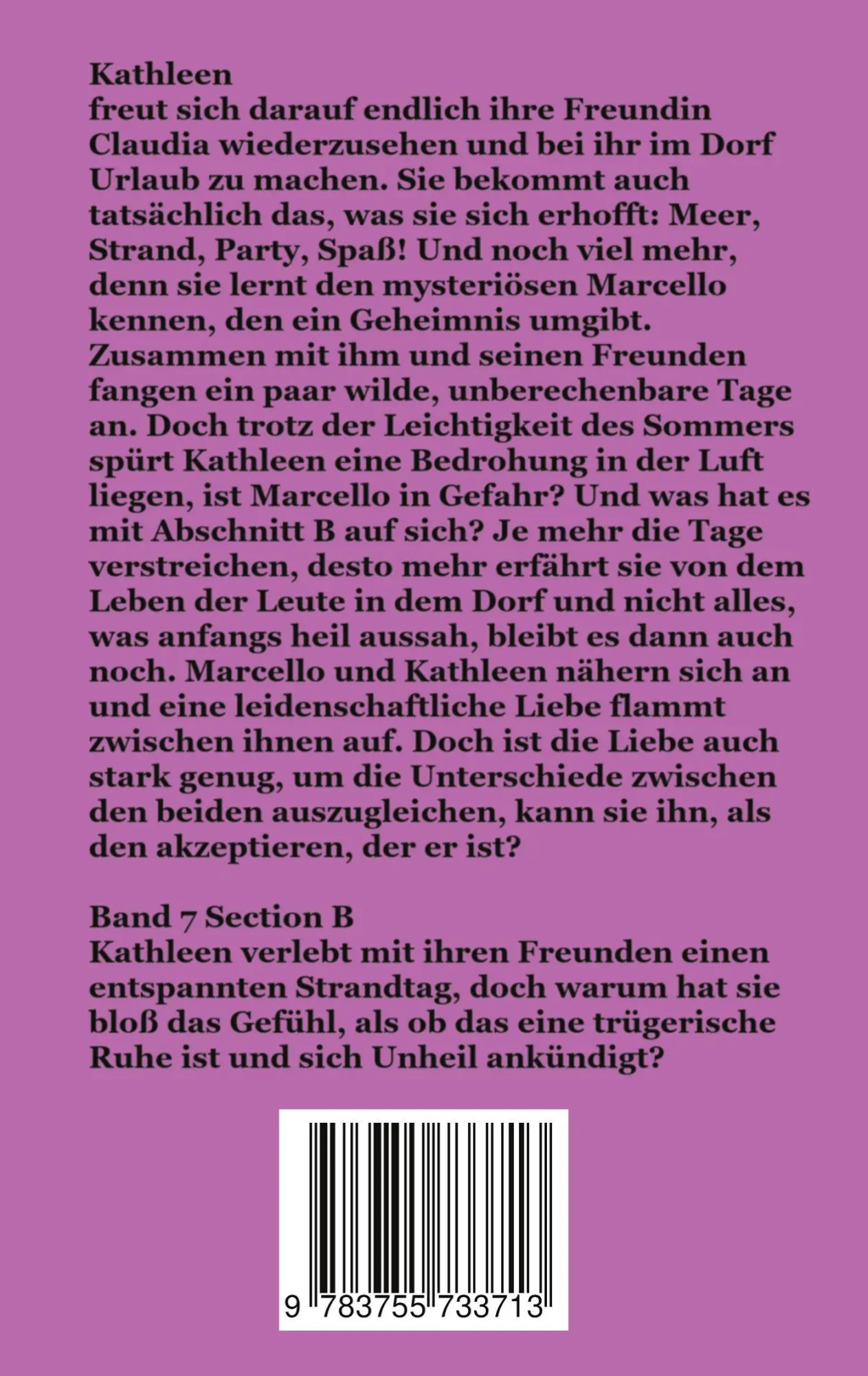 Rückseite: 9783755733713 | Schwarzer Tiger 1 Coming Home | Band 7 Section B | Twins | Taschenbuch