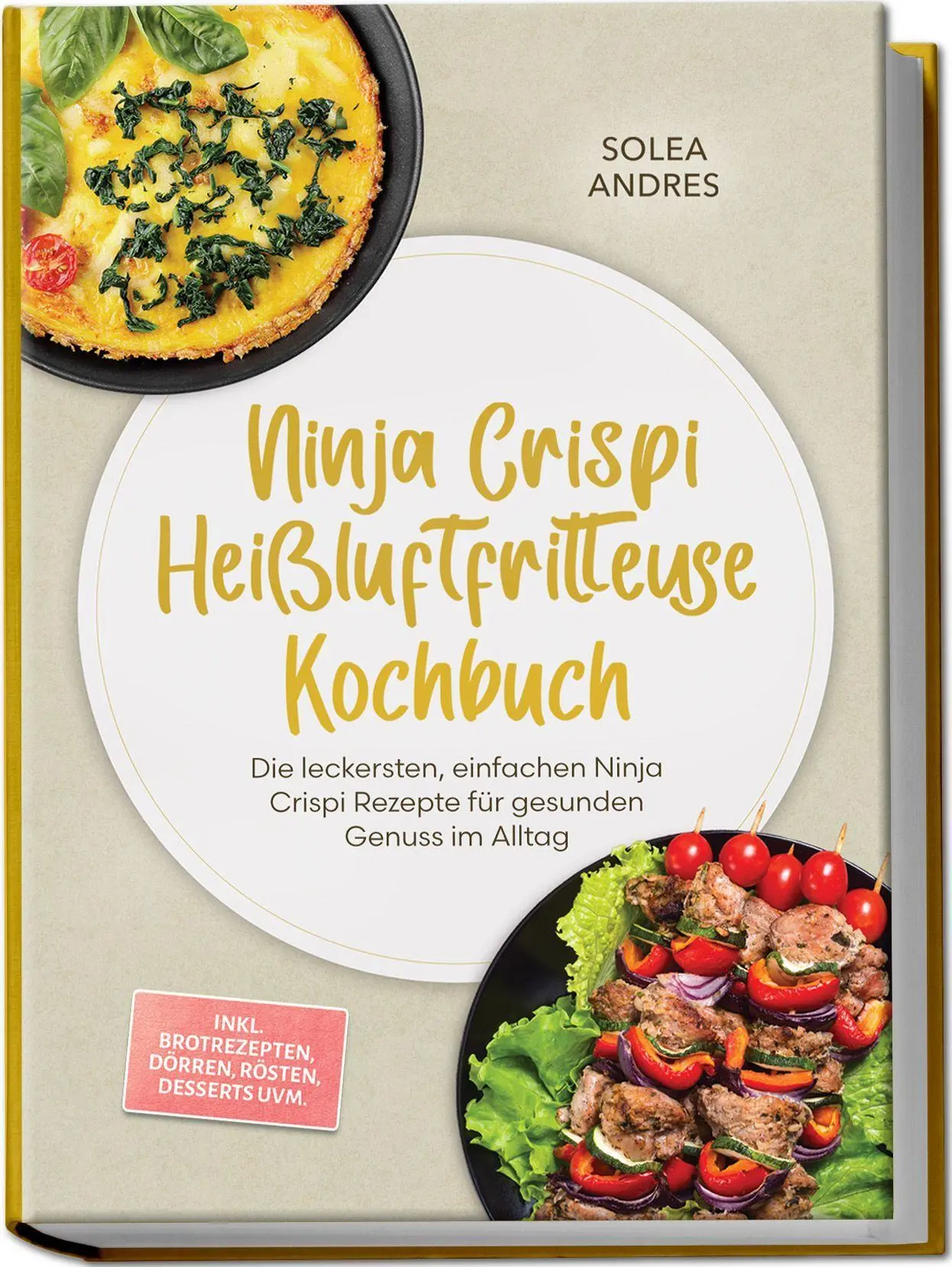 Cover: 9783757643713 | Ninja Crispi Heißluftfritteuse Kochbuch: Die leckersten, einfachen...