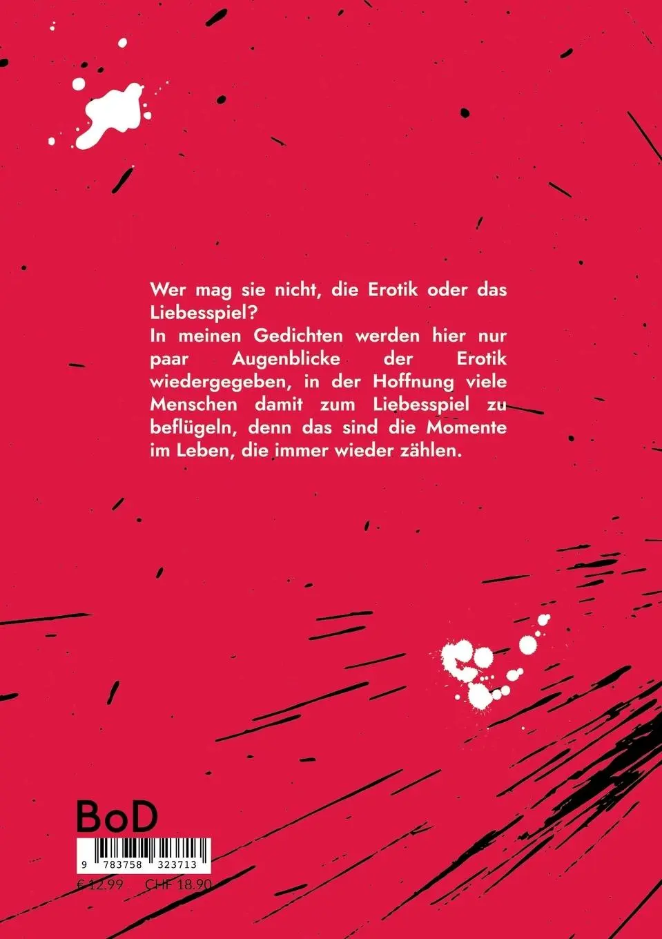 Rückseite: 9783758323713 | Worte der Begierde - erotische Gedichte | Thomas Inselmann | Buch