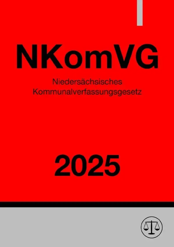 Cover: 9783818713713 | Niedersächsisches Kommunalverfassungsgesetz - NKomVG 2025 | Studier