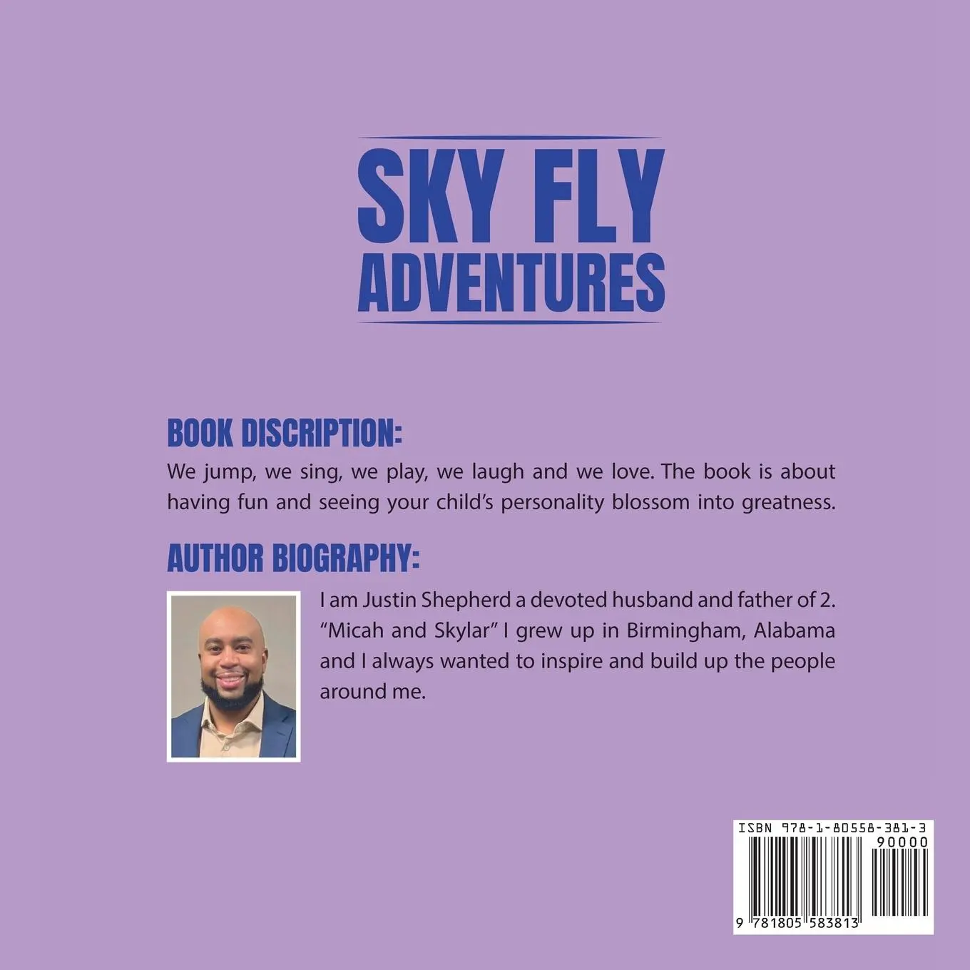 Rückseite: 9781805583813 | Sky Fly Adventures | Justin Shepherd | Taschenbuch | Englisch | 2025