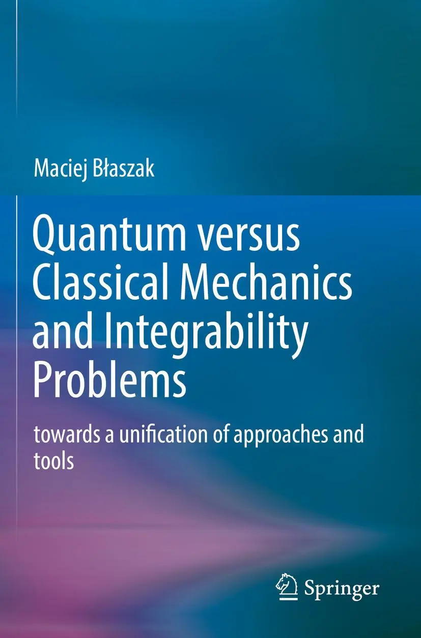 Cover: 9783030183813 | Quantum versus Classical Mechanics and Integrability Problems | Buch