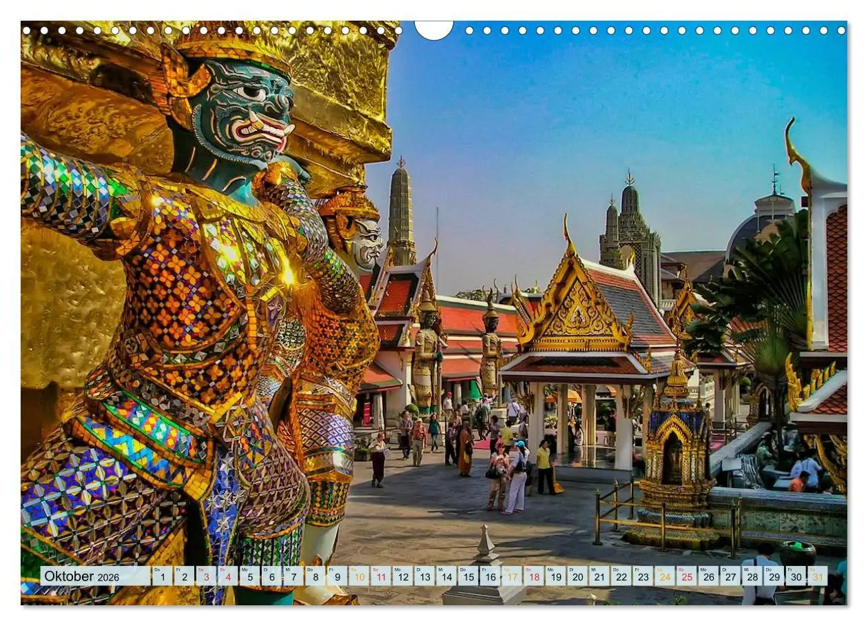 Bild: 9783457973813 | Bangkok - Königreich Thailand (Wandkalender 2026 DIN A3 quer),...