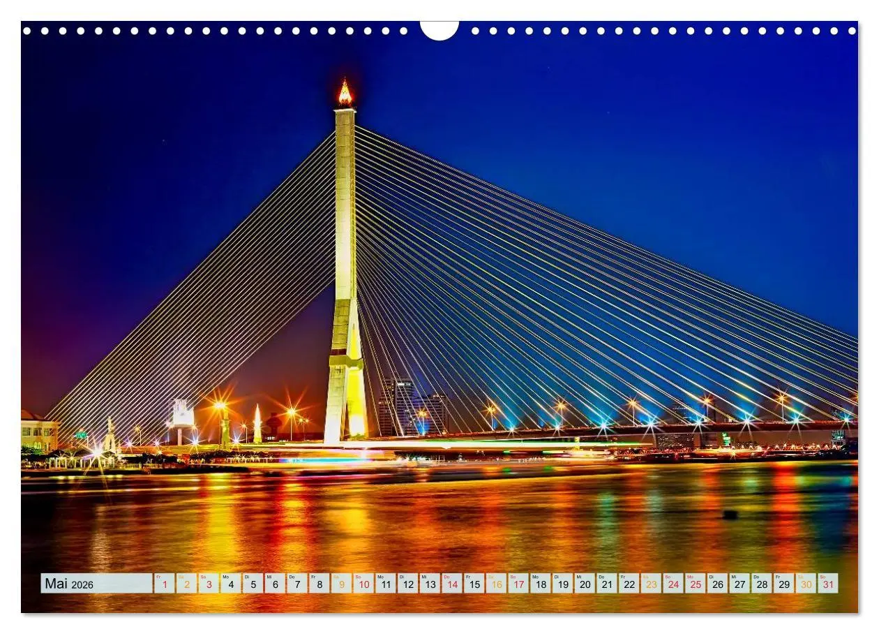 Bild: 9783457973813 | Bangkok - Königreich Thailand (Wandkalender 2026 DIN A3 quer),...