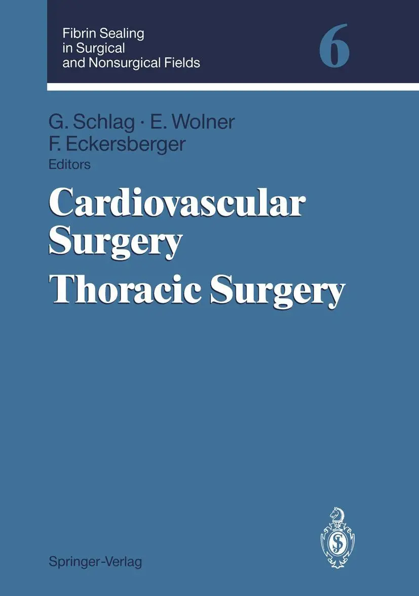 Cover: 9783540583813 | Fibrin Sealing in Surgical and Nonsurgical Fields | Schlag (u. a.)