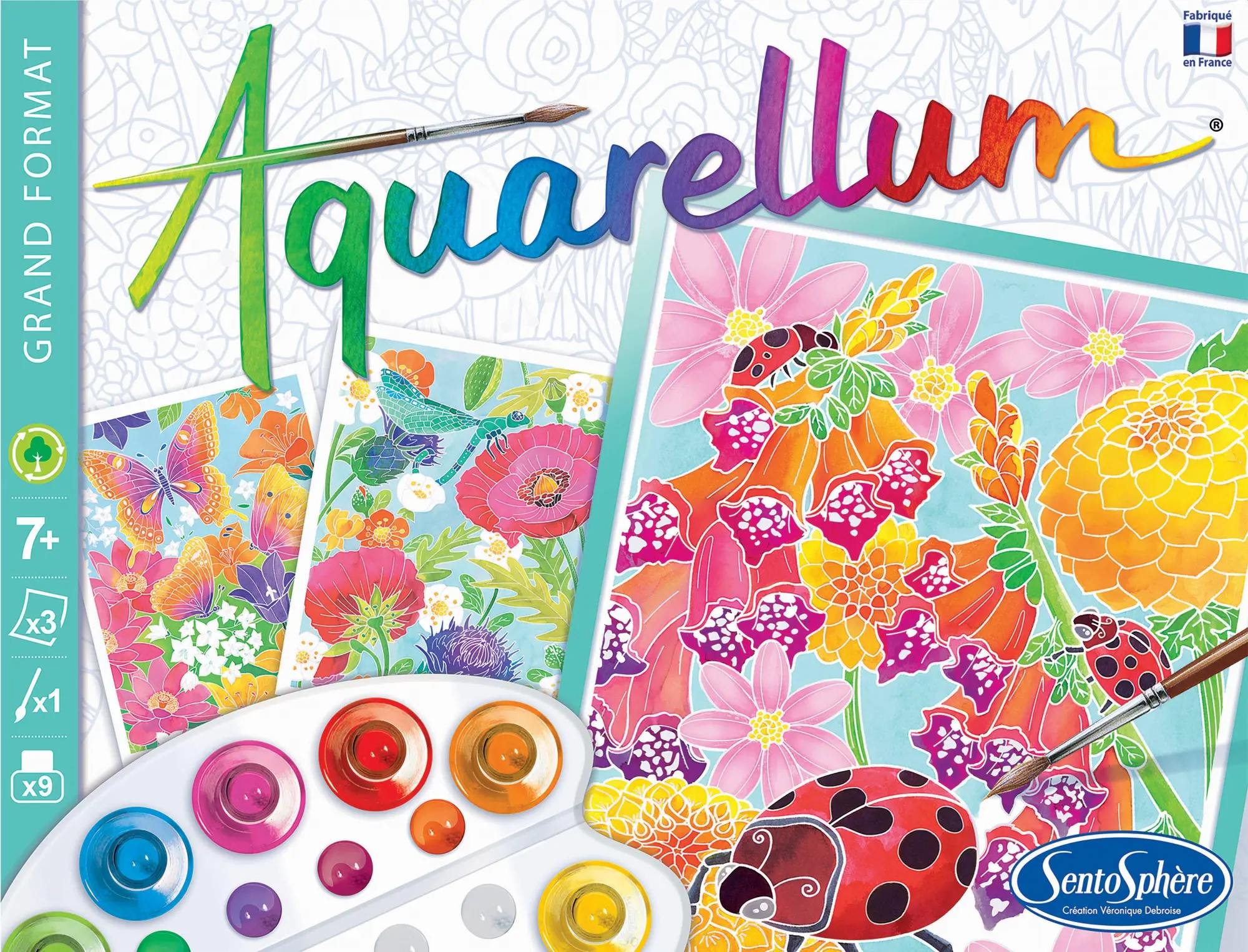 Bild: 3373910063913 | Sentosphere - Aquarellum GM Blumen | Sentosphere | Spiel | Brettspiel