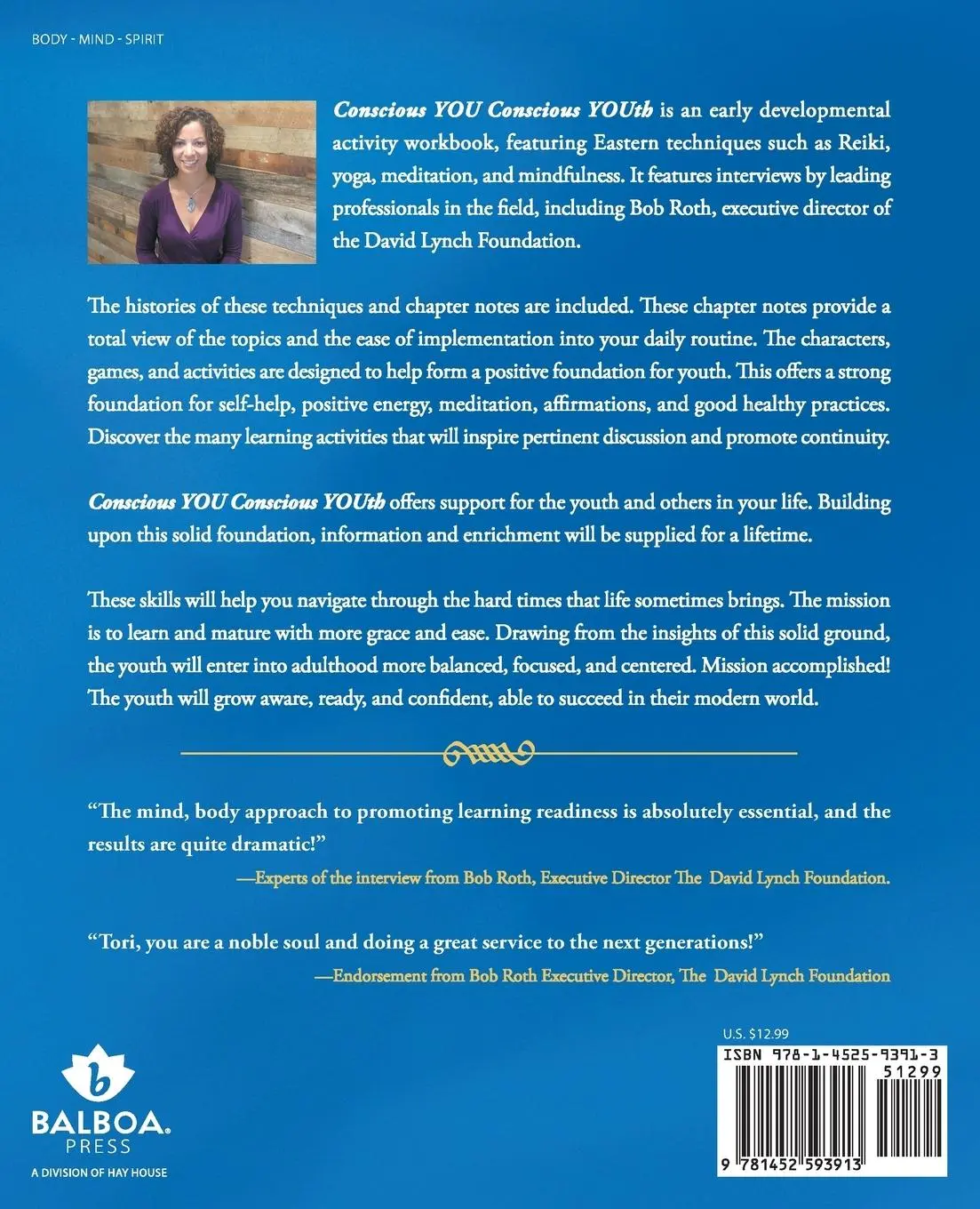 Rückseite: 9781452593913 | Conscious YOU Conscious YOUth | Tori B. Amos | Taschenbuch | Englisch
