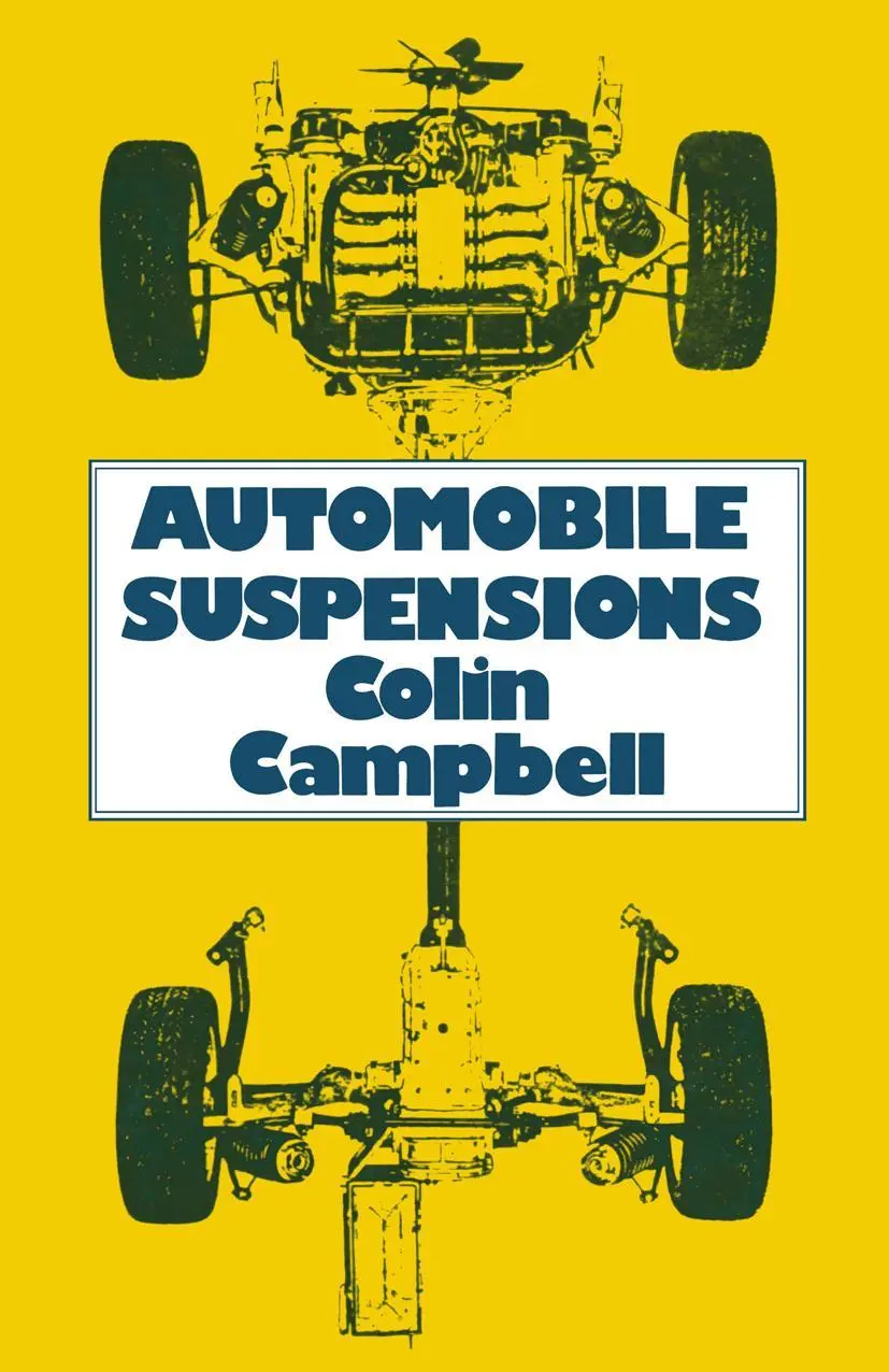 Cover: 9781461333913 | Automobile Suspensions | Colin Campbell | Taschenbuch | x | Englisch
