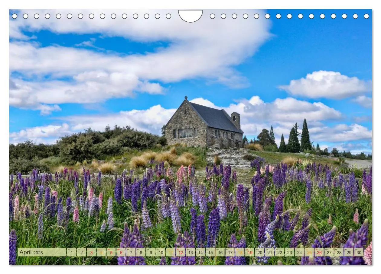 Bild: 9783457963913 | Neuseeland - atemberaubend schön (Wandkalender 2026 DIN A4 quer),...