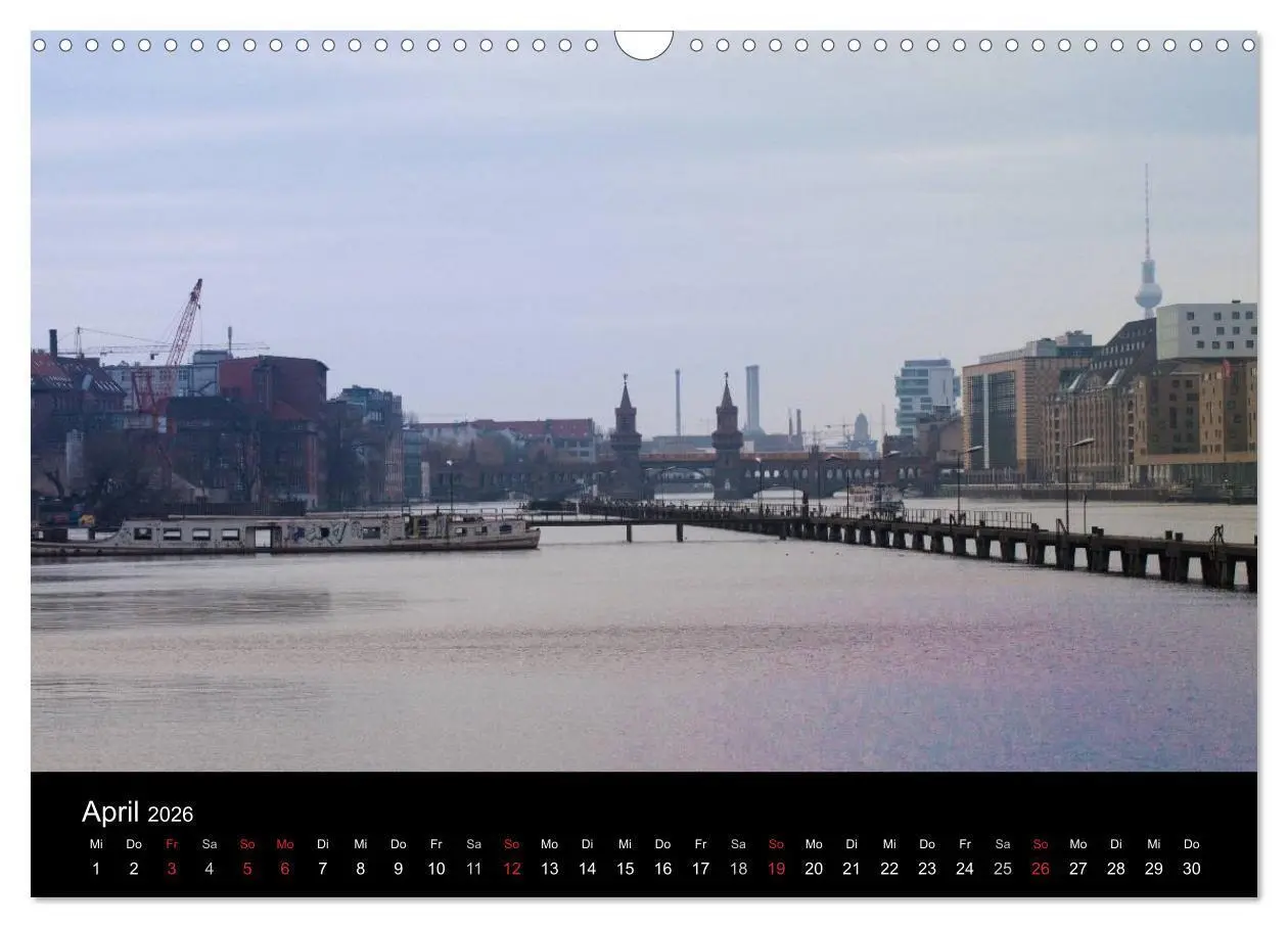 Bild: 9783516053913 | Auf Gleisen durch Berlin (Wandkalender 2026 DIN A3 quer), CALVENDO...