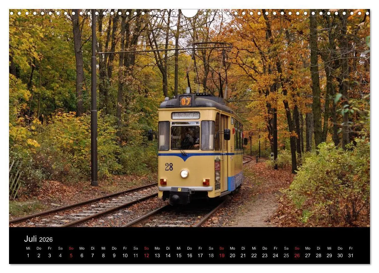 Bild: 9783516053913 | Auf Gleisen durch Berlin (Wandkalender 2026 DIN A3 quer), CALVENDO...