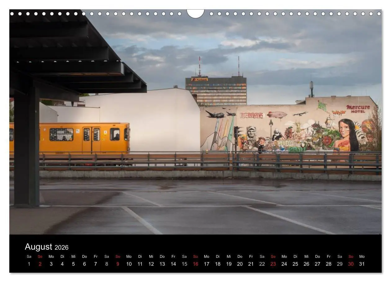 Bild: 9783516053913 | Auf Gleisen durch Berlin (Wandkalender 2026 DIN A3 quer), CALVENDO...