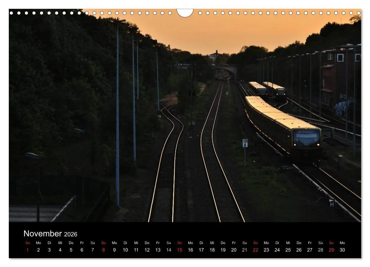 Bild: 9783516053913 | Auf Gleisen durch Berlin (Wandkalender 2026 DIN A3 quer), CALVENDO...