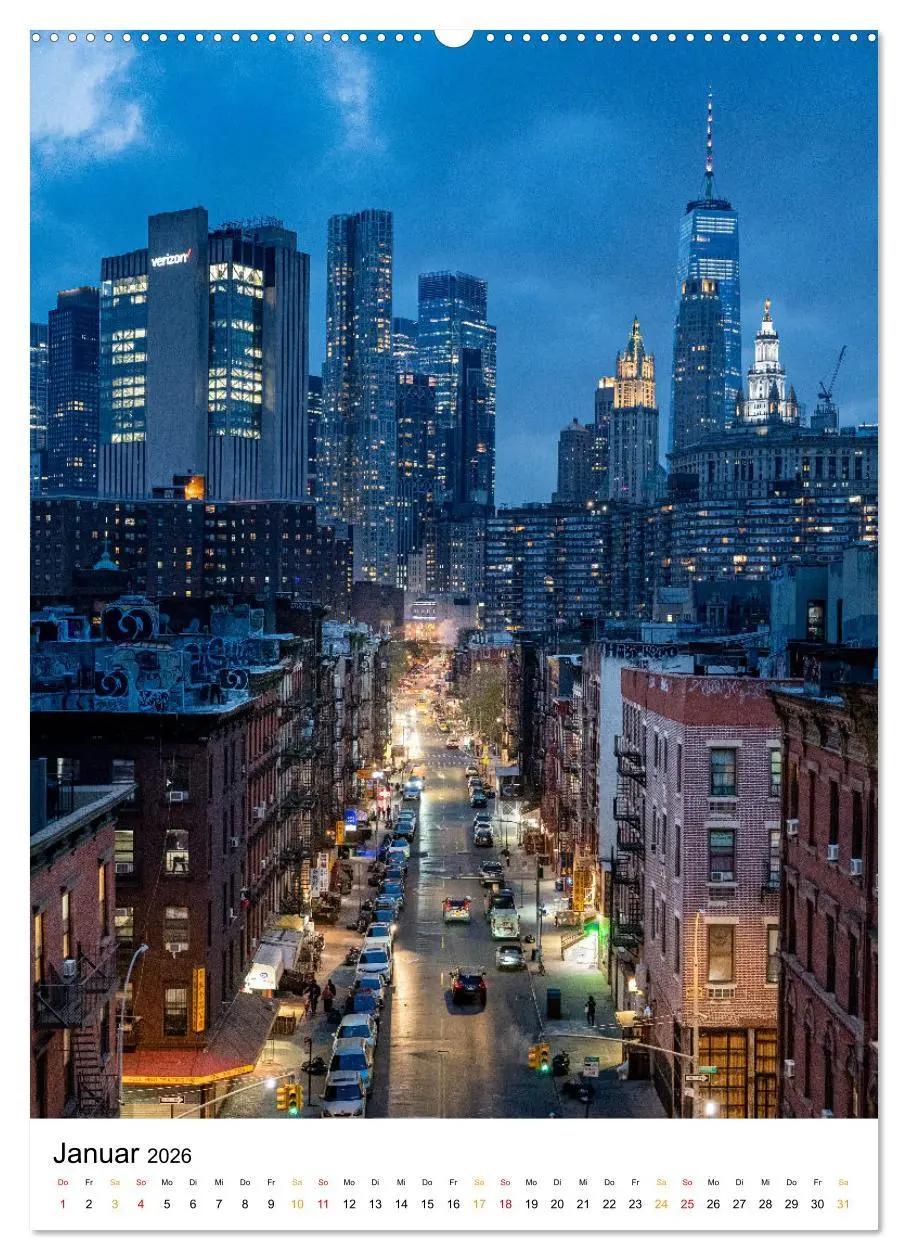 Bild: 9783516293913 | New York, Facetten einer Stadt (hochwertiger Premium Wandkalender...