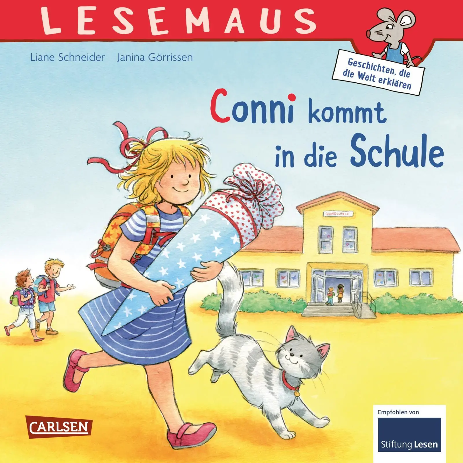 Cover: 9783551083913 | LESEMAUS 101: Conni kommt in die Schule | Liane Schneider | Buch