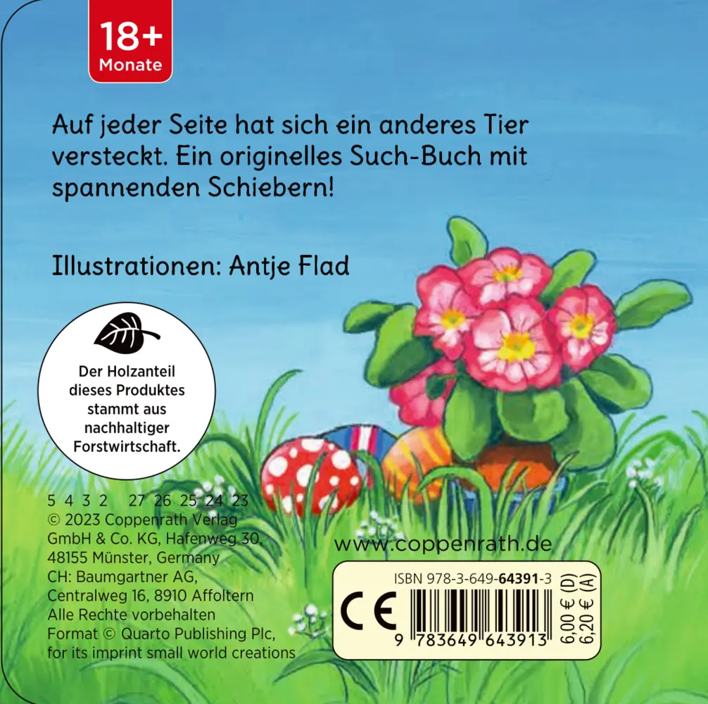 Bild: 9783649643913 | minifanten 36: 1, 2, 3! Wo ist das Ei? | Antje Flad | Buch | 14 S.