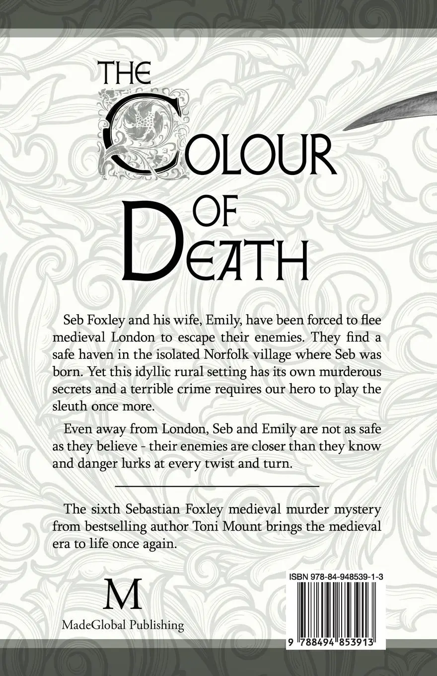Rückseite: 9788494853913 | The Colour of Death | A Sebastian Foxley Medieval Murder Mystery
