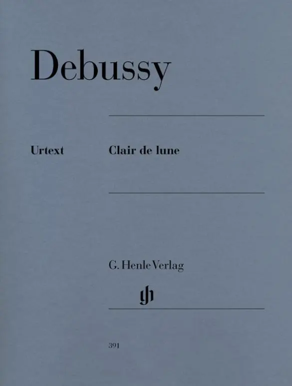 Cover: 9790201803913 | Debussy, Claude - Clair de lune | Instrumentation: Piano solo | Buch