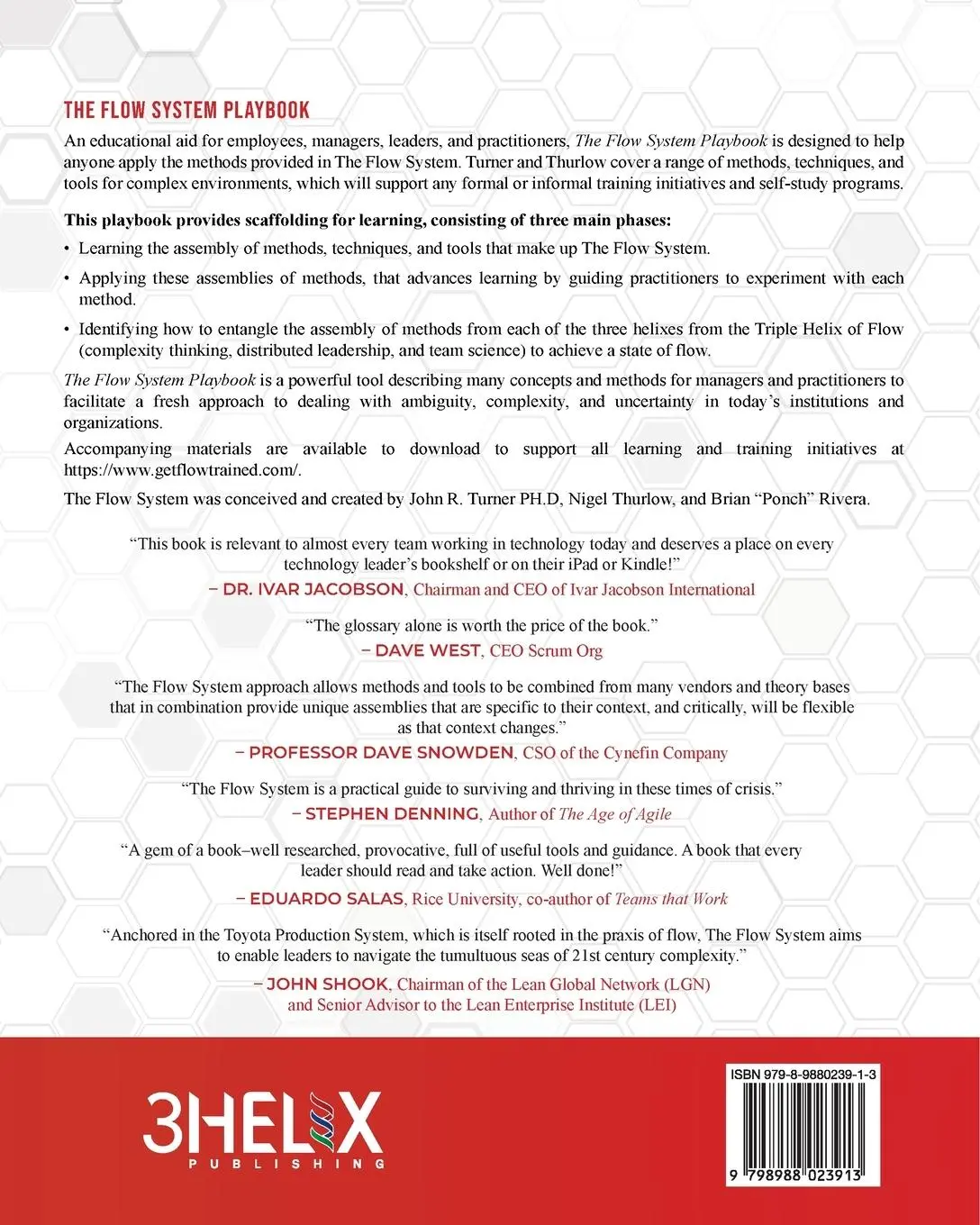 Rückseite: 9798988023913 | The Flow System Playbook | John Turner (u. a.) | Taschenbuch | 2023