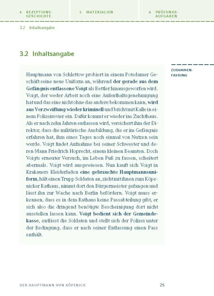 Bild: 9783129304013 | Der Hauptmann von Köpenick von Carl Zuckmayer | Carl Zuckmayer | Buch
