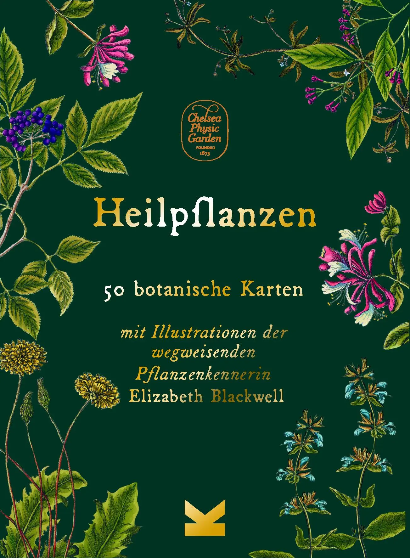Cover: 9783962444013 | Heilpflanzen | 50 botanische Karten | Chelsea Physic Garden | Buch