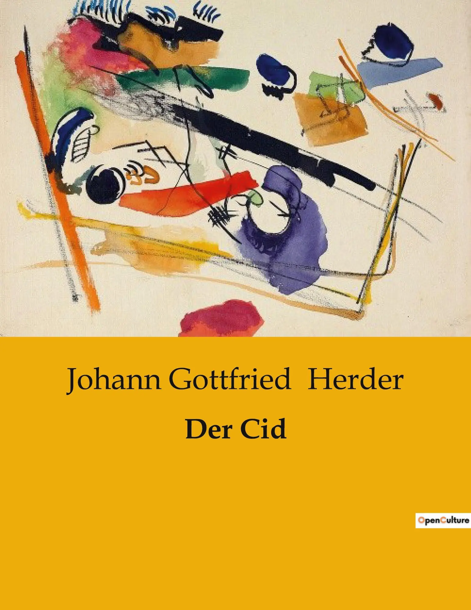 Cover: 9791041904013 | Der Cid | Johann Gottfried Herder | Taschenbuch | 128 S. | Deutsch
