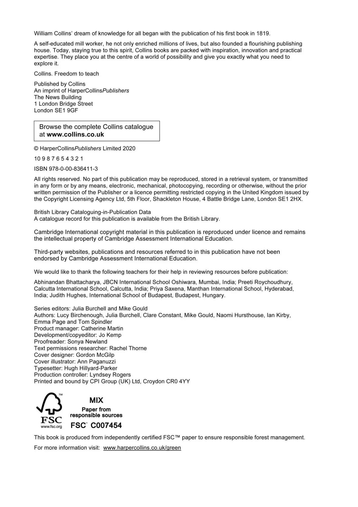 Bild: 9780008364113 | Lower Secondary English Teacher's Guide: Stage 8 | Constant (u. a.)