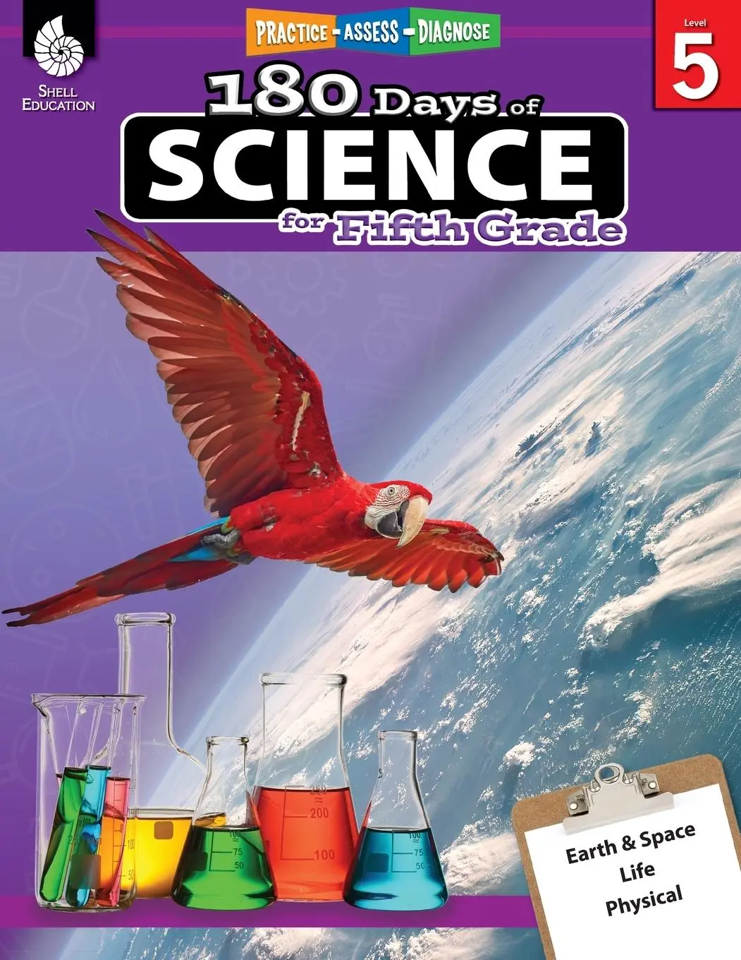 Cover: 9781425814113 | 180 Days of Science for Fifth Grade | Practice, Assess, Diagnose