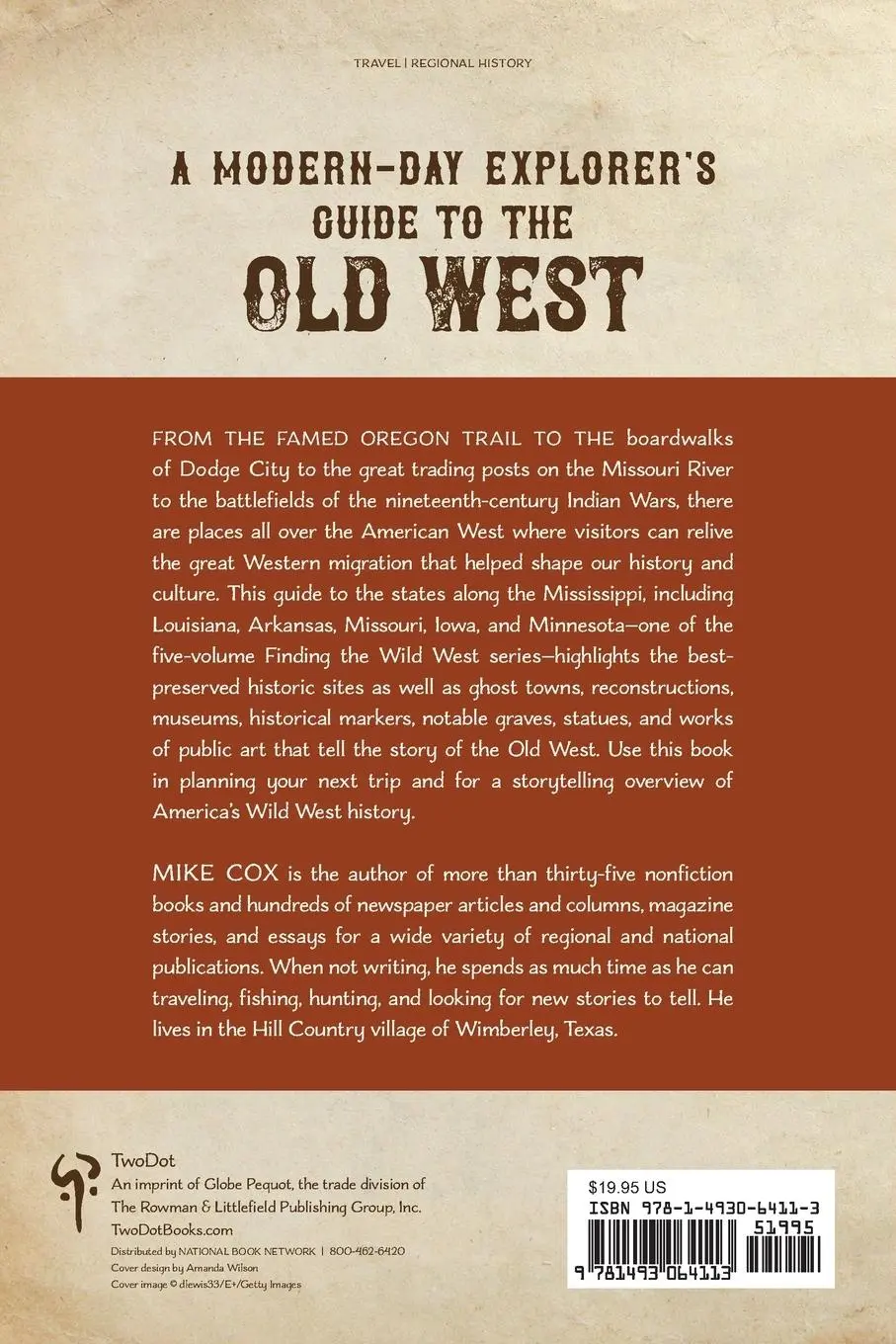Rückseite: 9781493064113 | Finding the Wild West | Mike Cox | Taschenbuch | Englisch | 2022