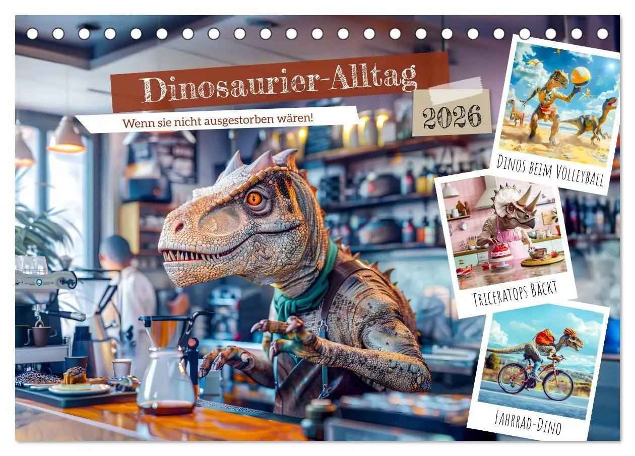 Cover: 9783457394113 | Dinosaurier-Alltag - Wenn sie nicht ausgestorben wären!...