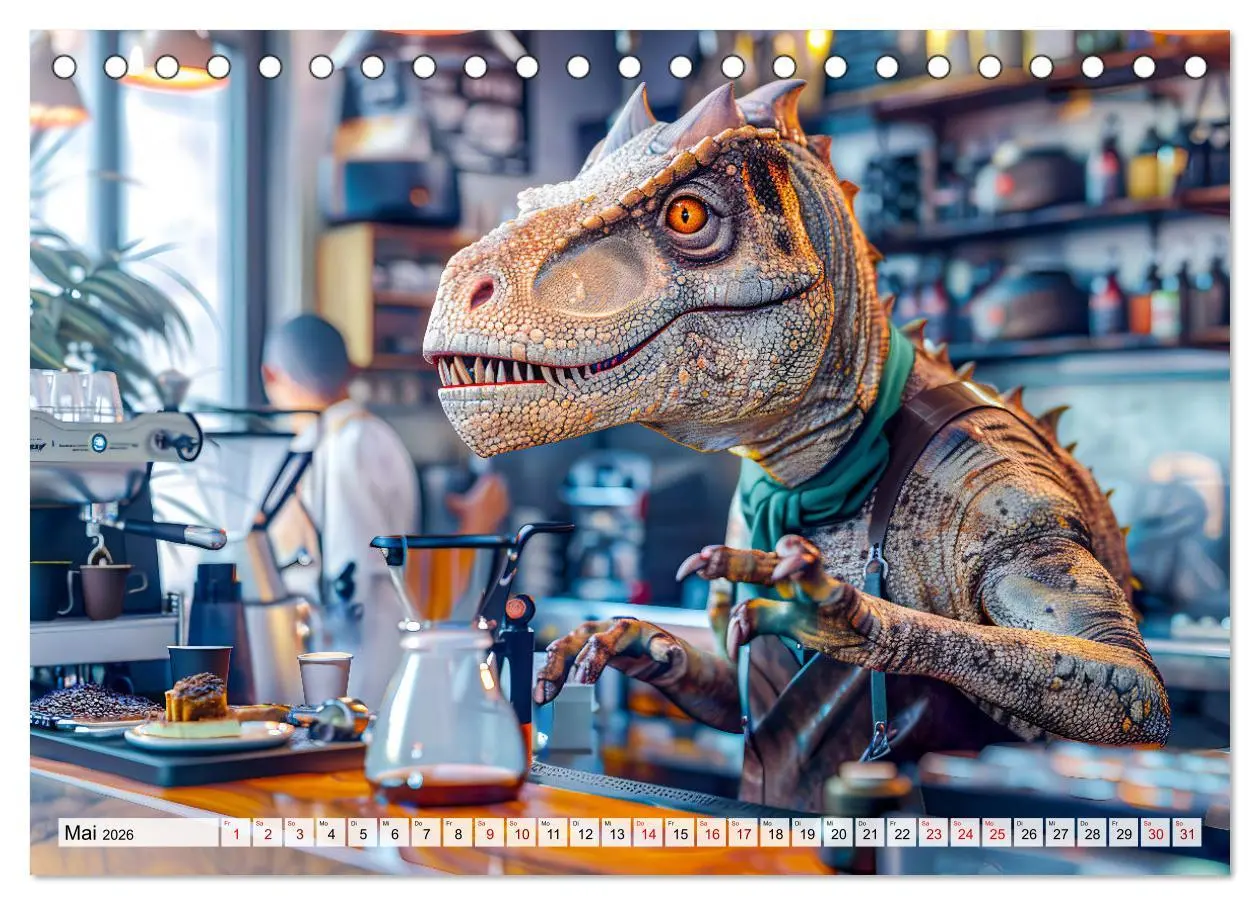 Bild: 9783457394113 | Dinosaurier-Alltag - Wenn sie nicht ausgestorben wären!...
