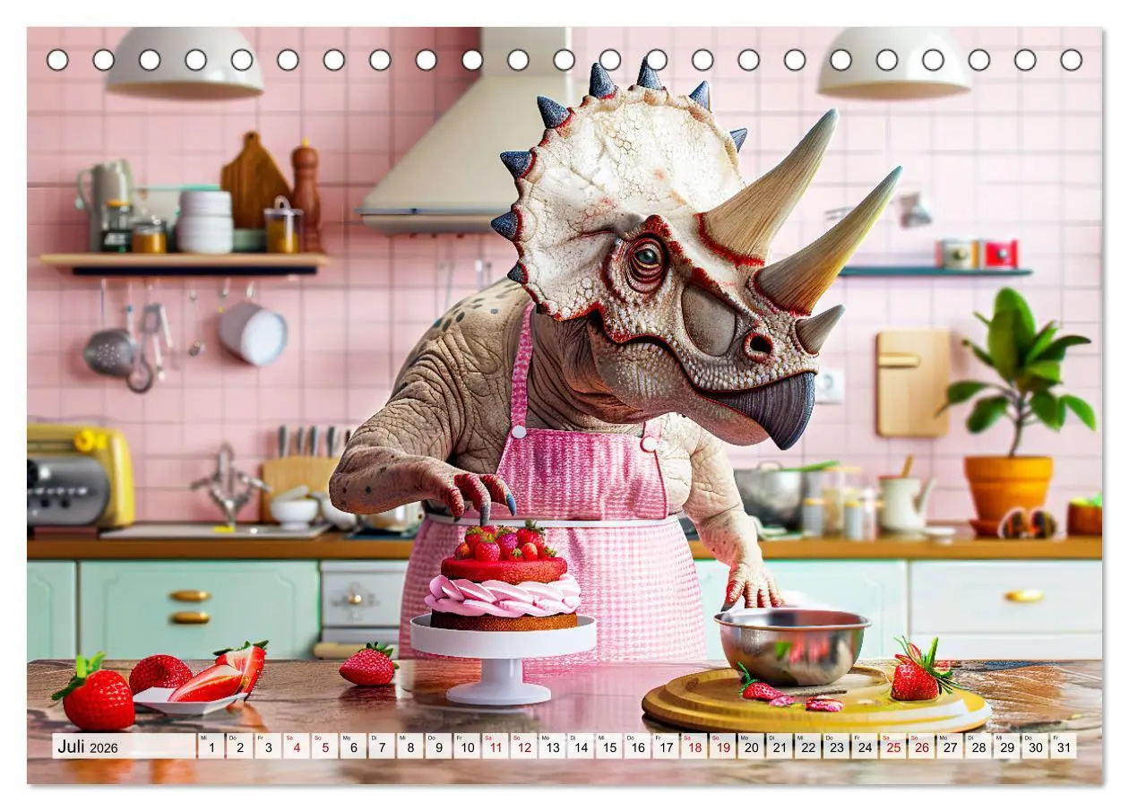 Bild: 9783457394113 | Dinosaurier-Alltag - Wenn sie nicht ausgestorben wären!...