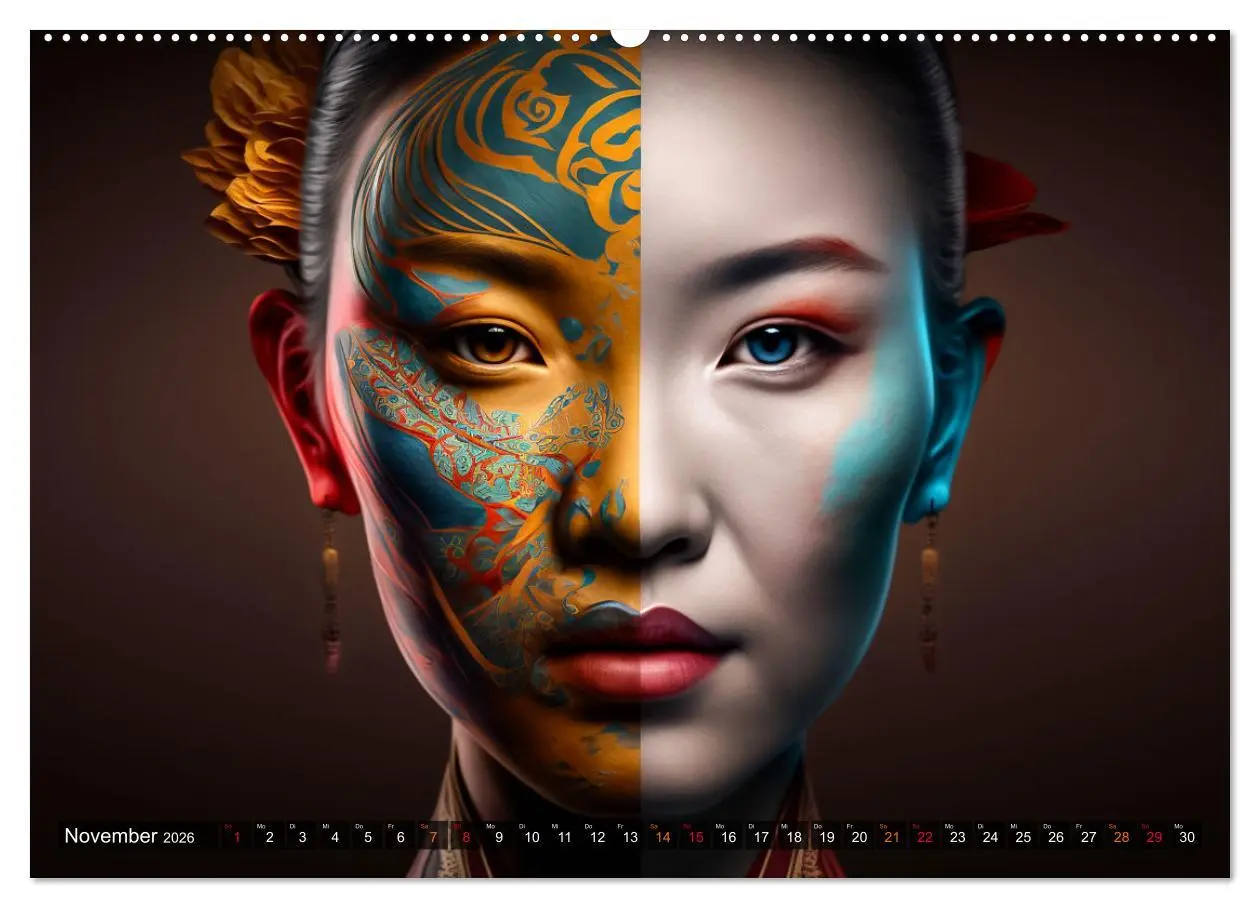 Bild: 9783457534113 | Die Menschen sind bunt (hochwertiger Premium Wandkalender 2026 DIN...