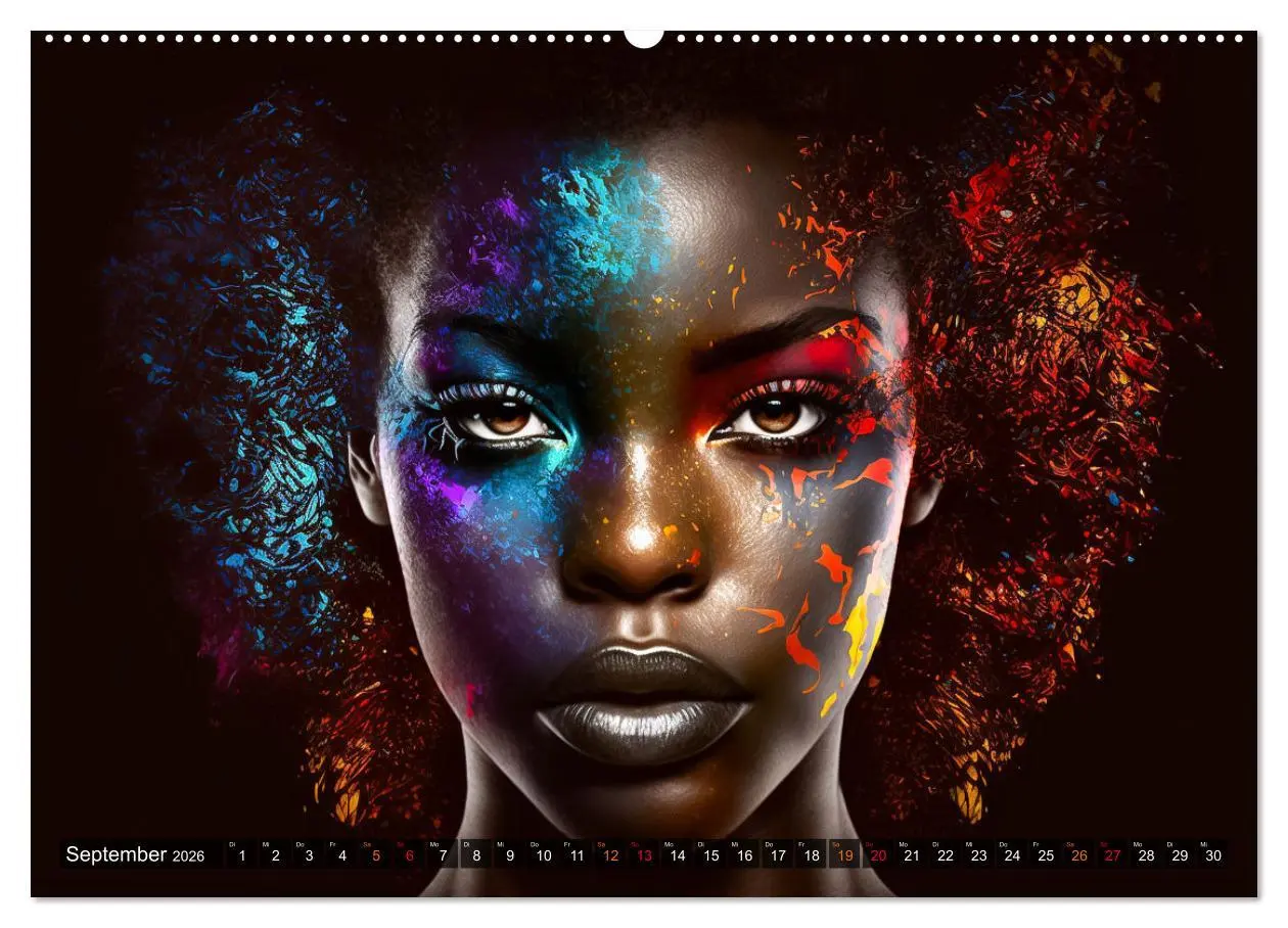 Bild: 9783457534113 | Die Menschen sind bunt (hochwertiger Premium Wandkalender 2026 DIN...