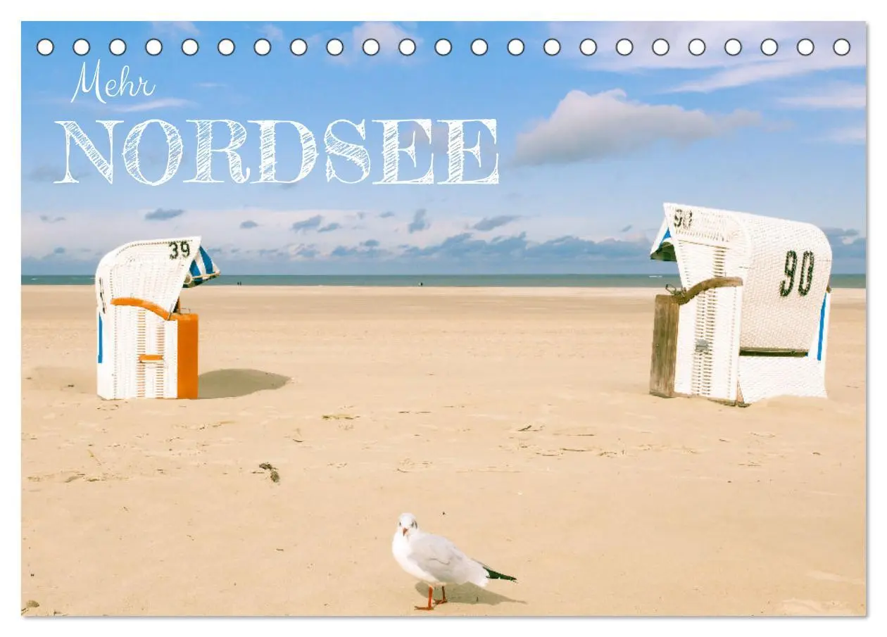 Cover: 9783457914113 | Mehr Nordsee (Tischkalender 2026 DIN A5 quer), CALVENDO Monatskalender