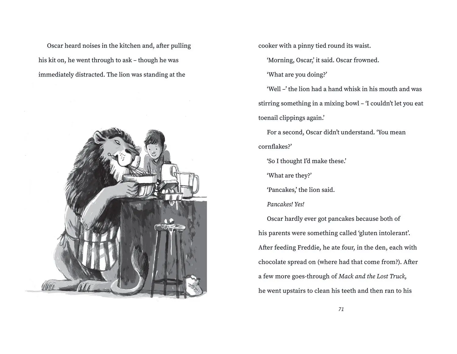 Bild: 9780008424213 | Oscar's Lion | Adam Baron | Taschenbuch | 192 S. | Englisch | 2024