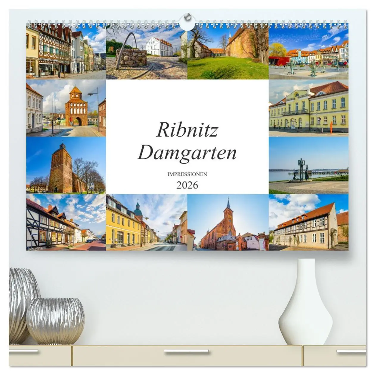 Cover: 9783457694213 | Ribnitz Damgarten Impressionen (hochwertiger Premium Wandkalender...