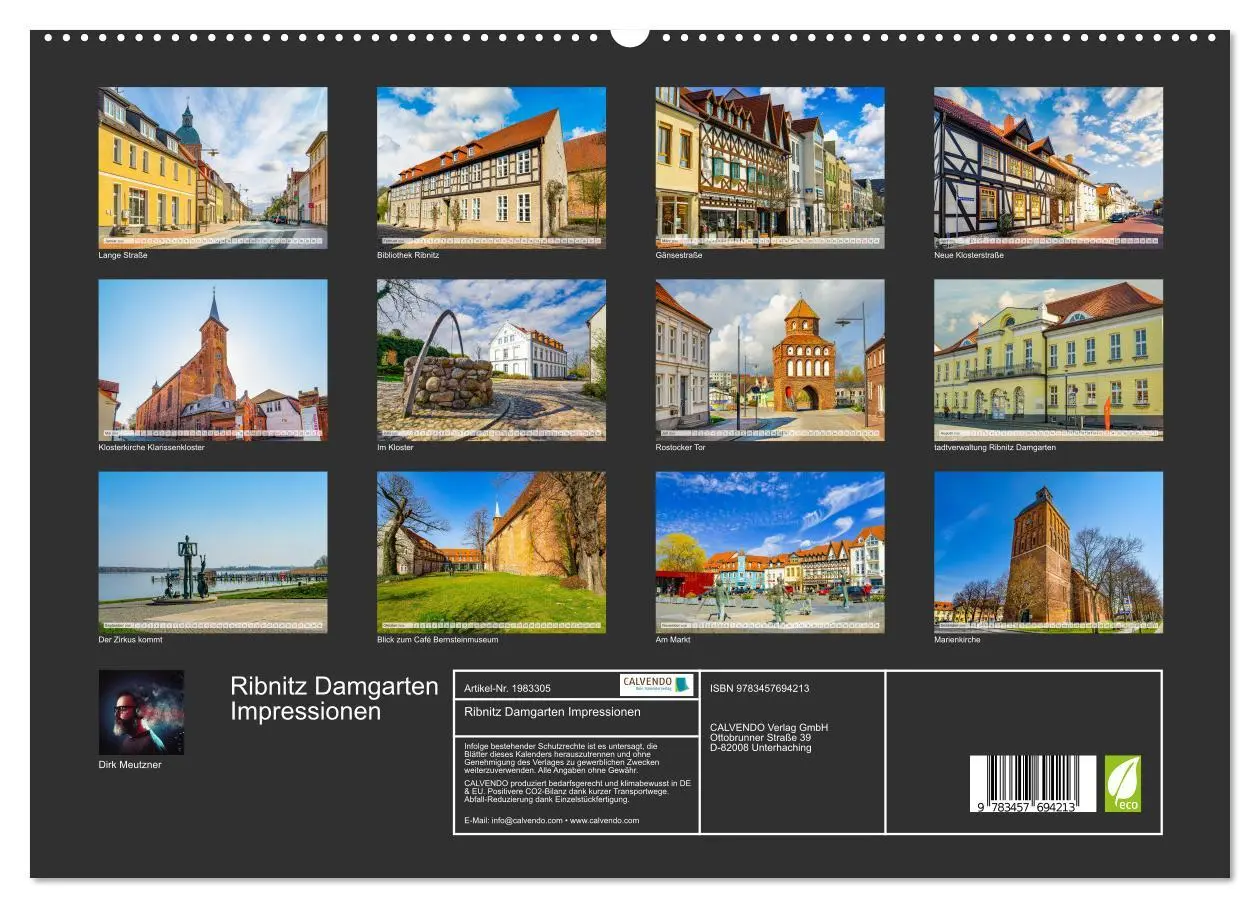Bild: 9783457694213 | Ribnitz Damgarten Impressionen (hochwertiger Premium Wandkalender...