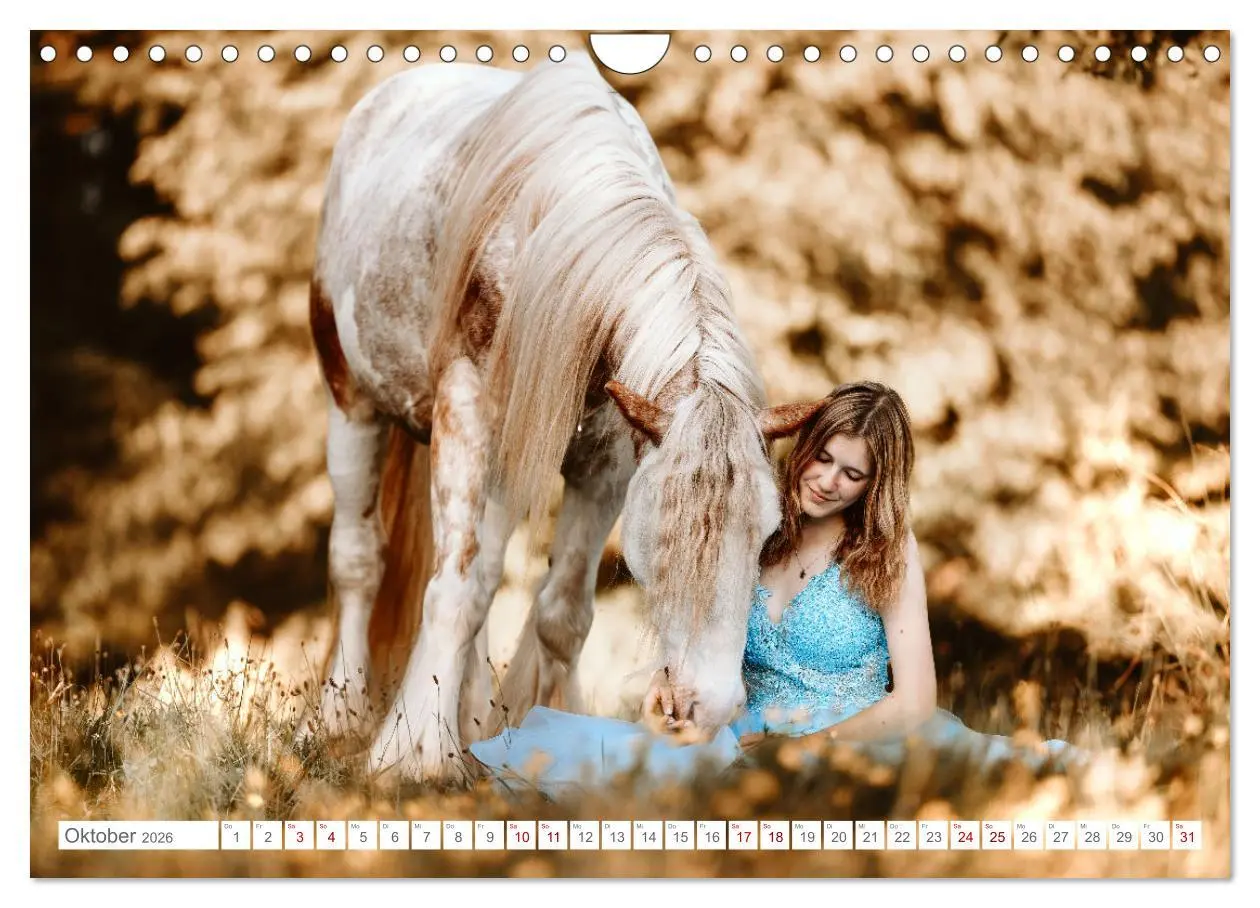 Bild: 9783457764213 | Seelenglück Kalender - Pferde - Charakter, Stärke, Weisheit...